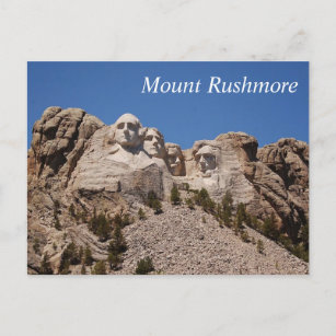 Mount Rushmore - Postkarte