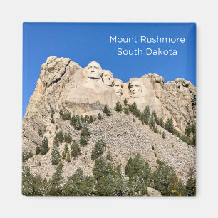 Mount Rushmore South Dakota 2" x 2" Quadratmagnet Magnet