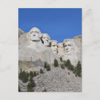 Mount Rushmore South Dakota Präsidenten USA Postkarte