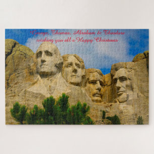 Mount Rushmore South Dakota Puzzle