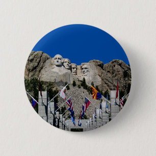 Mount Rushmore South Dakota Souvenir Button
