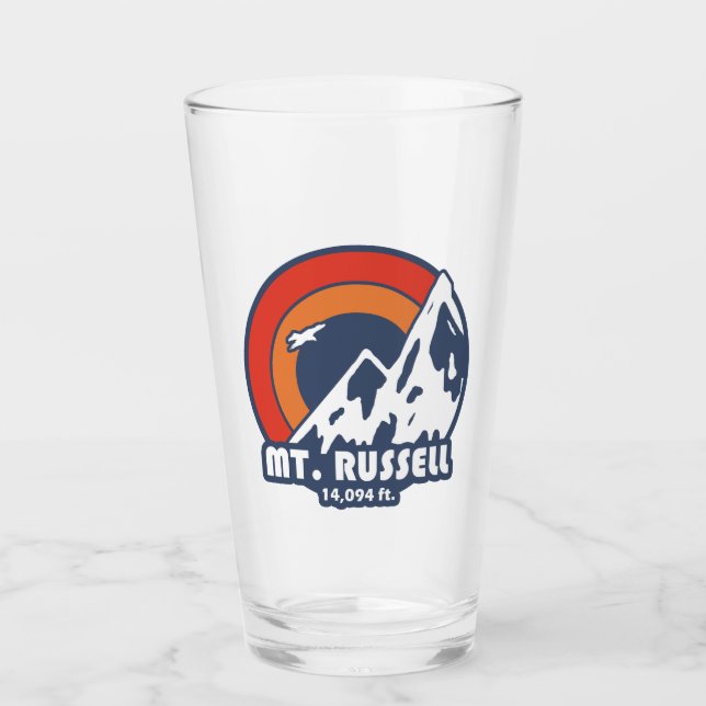 Mount Russell California Sun Eagle Glas (Vorderseite)