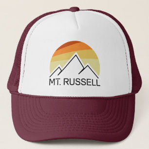 Mount Russell Kalifornien Retro Truckerkappe