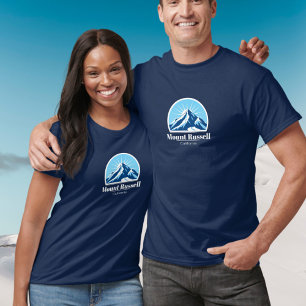 Mount Russell Kalifornien Sierra Nevada Skigebiet T-Shirt
