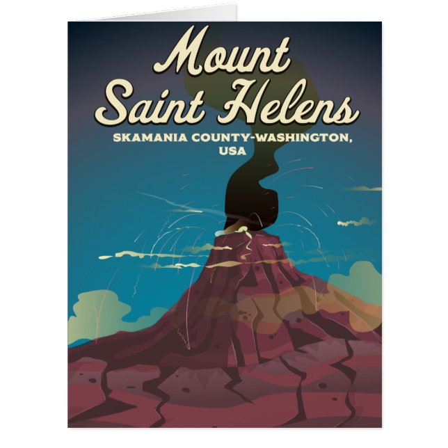 Mount Saint Helens Washington USA (Vorderseite)