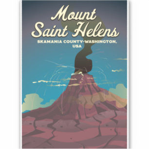 Mount Saint Helens Washington USA Aufkleber