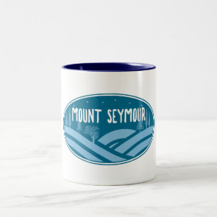 Mount Seymour im Freien Zweifarbige Tasse