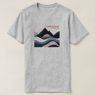 Mount Seymour Provincial Park Farbige Hügel T-Shirt