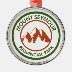 Mount Seymour Provincialpark Ornament Aus Metall