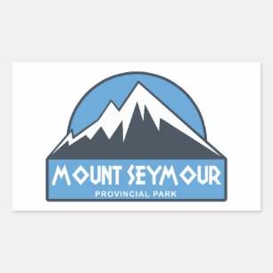 Mount Seymour Provincialpark Rechteckiger Aufkleber