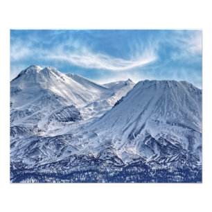 MOUNT SHASTA FOTODRUCK