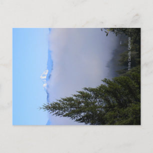 Mount Shasta im Nebel... Postkarte