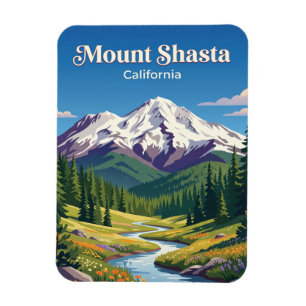 Mount Shasta Kalifornien Magnet
