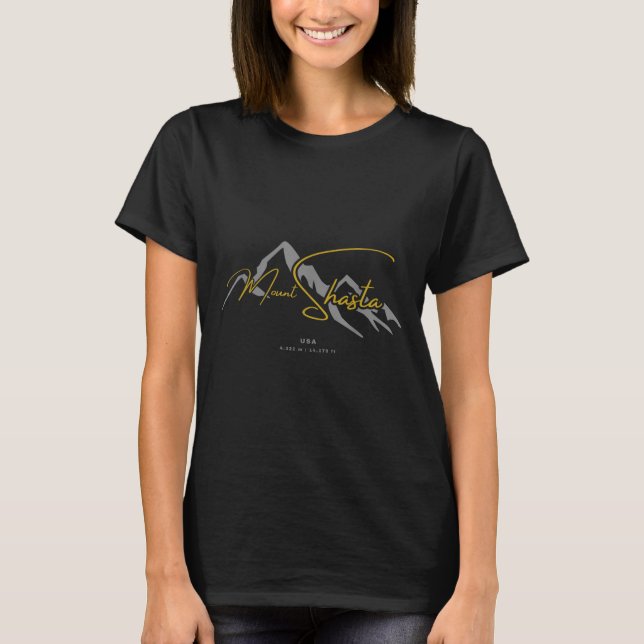 Mount Shasta USA  T-Shirt (Vorderseite)