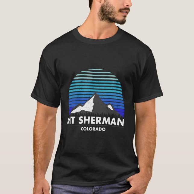 Mount Sher Colorado Fourner Bluebird Day Wanderung T-Shirt (Vorderseite)