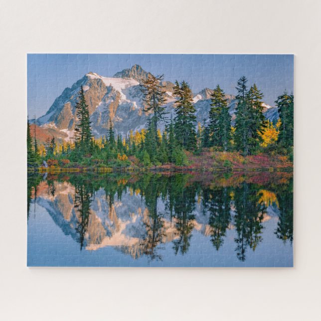 Mount Shuksan gespiegelt im Reflection Lake (Horizontal)