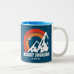 Mount Shuksan Washington Sun Eagle Zweifarbige Tasse