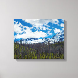 Mount Sisters Stretched Canvas Print Leinwanddruck