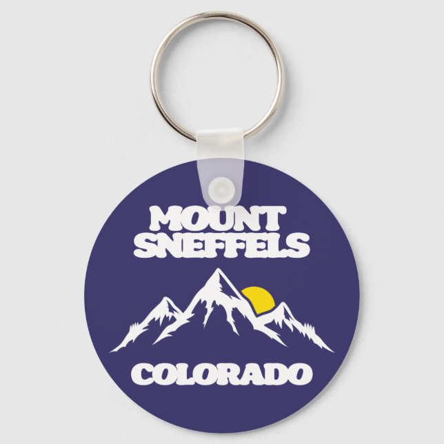 Mount Sneffels Colorado Schlüsselanhänger (Vorderseite)