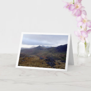 Mount Snowdon, Snowdonia Nationalpark, Walisisch Karte