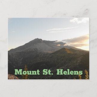 Mount St Helens Landschaftliches Foto Postkarte