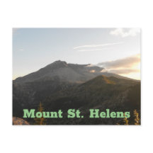 Mount St Helens Landschaftliches Foto Postkarte