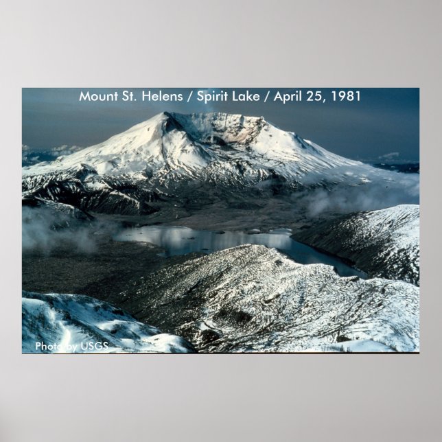 Mount St. Helens Poster (Vorne)