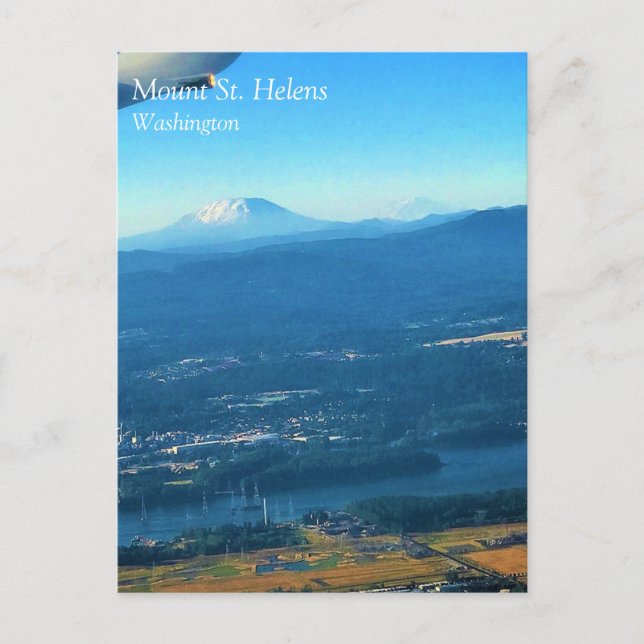 Mount St. Helens, Washington Postcard Postkarte (Vorderseite)