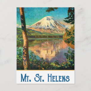Mount St Helens, Washington  Postkarte