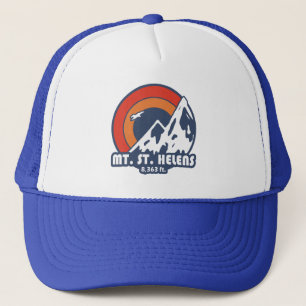 Mount St. Helens Washington Sun Eagle Truckerkappe