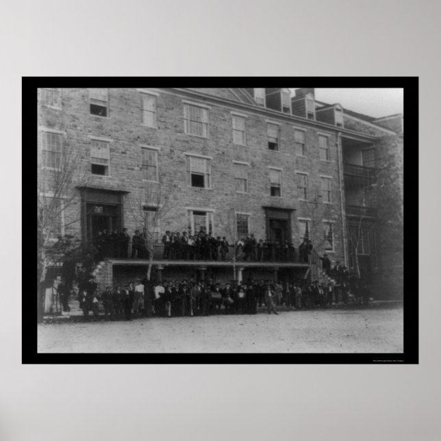 Mount St. Mary's in Emmitsburg, MD 1863 Poster (Vorne)