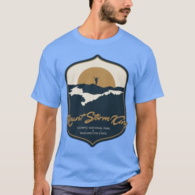Mount Storm King Olympic National Park T-Shirt (Vorderseite)