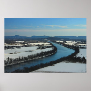 Mount Sugarloaf Connecticut River View Poster