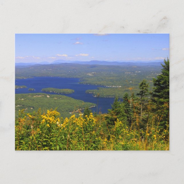 Mount Sunapee Lake Sunapee Aussicht Postkarte (Vorderseite)