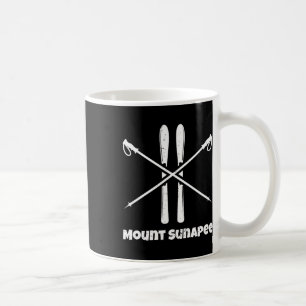 Mount Sunapee New Hampshire Skifahren Abfahrt Nord Kaffeetasse