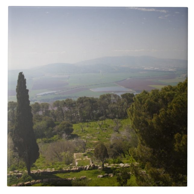 Mount Tabor, Ort biblischer Transformation Fliese (Vorderseite)