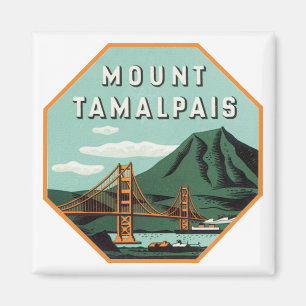 Mount Tamalpais Gepäckanhänger Magnet