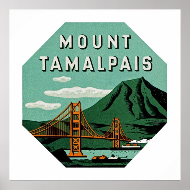 Mount Tamalpais Poster (Vorne)