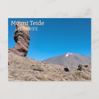 Mount Teide Tenerife Landscape Postkarte
