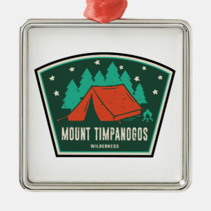 Mount Timpanogos Wilderness Utah Camping Ornament Aus Metall