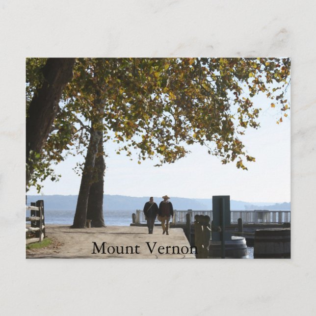 Mount Vernon Postkarte (Vorderseite)