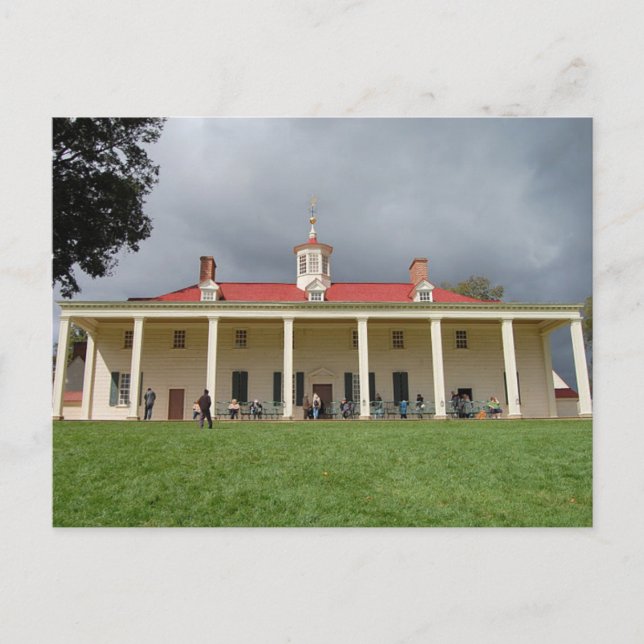 Mount Vernon Postkarte (Vorderseite)