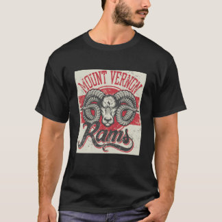 Mount Vernon Rams | Fußball Vintag T-Shirt