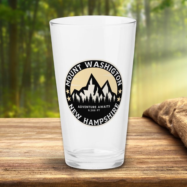 Mount Washington Forest Landscape Glas (Von Creator hochgeladen)