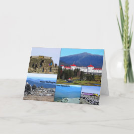 Mount Washington Greeting Card Karte