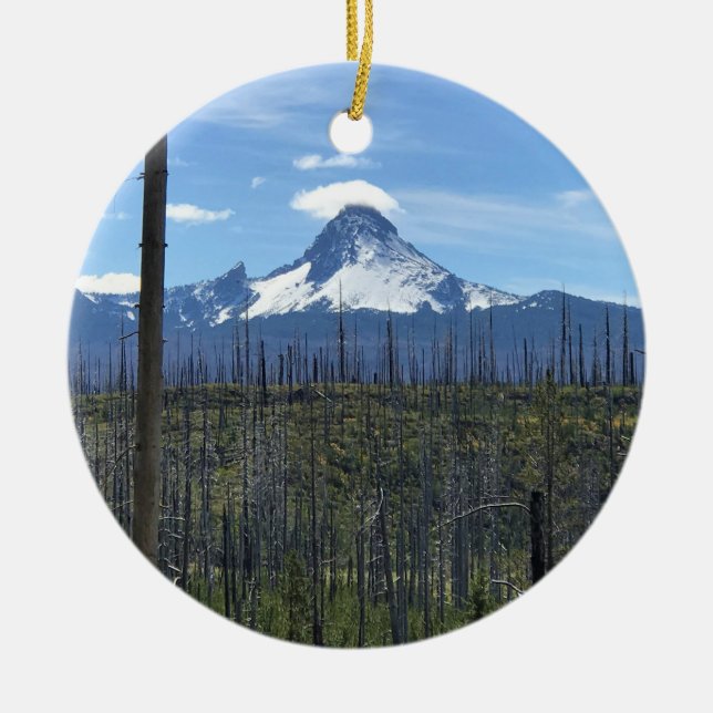 Mount Washington Keramik Ornament (Vorne)