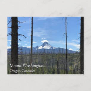 Mount Washington, Oregon Postkarte
