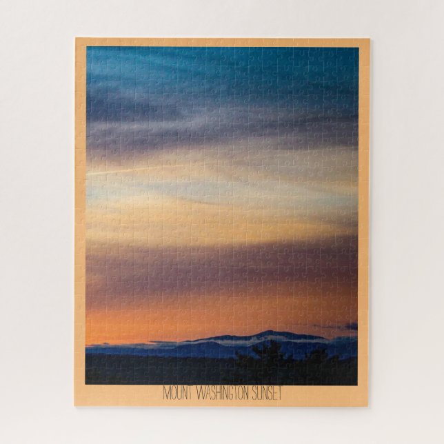 Mount Washington Sunset (Vertikal)