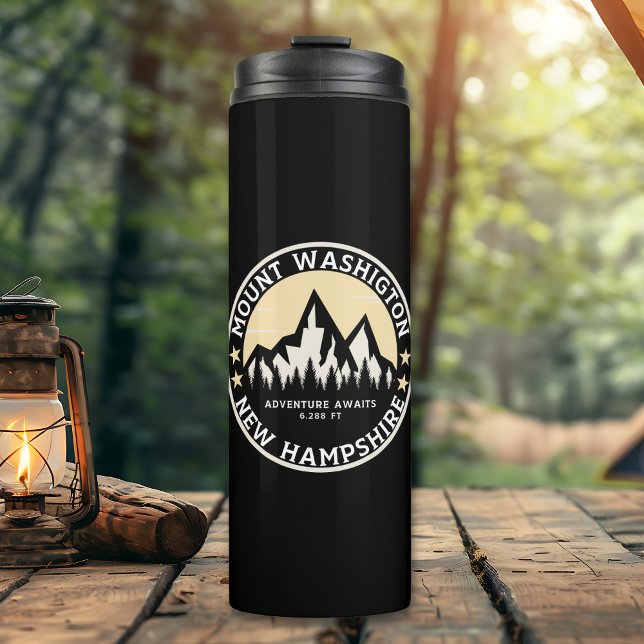 Mount Washington Vintage Landscape Thermosbecher (Von Creator hochgeladen)