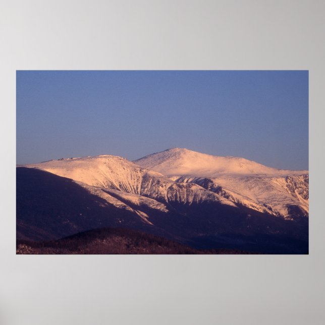 Mount Washington Winter Poster (Vorne)